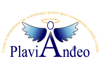 Logo udruge plavi anđeo